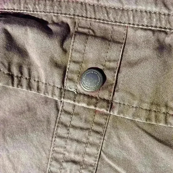 A/X Armani Exchange men’s tactical military button down shirt size small - Picture 5 of 10